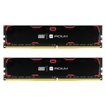 Модуль памяти для компьютера DDR4 16GB (2x8GB) 2133 MHz Iridium Black GOODRAM (IR-2133D464L15S/16GDC)