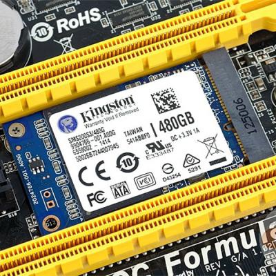 Накопитель SSD mSATA 480GB Kingston (SMS200S3/480G)