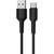 Дата кабель USB 2.0 AM to USB-C 1.0m 2A PVC BX16 black BOROFONE (6957531099475)