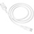 Дата кабель USB 2.0 AM to USB-C 1.0m 3A PVC BX43 white BOROFONE (6931474735607)
