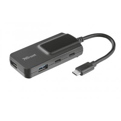 Концентратор Trust Oila 2+2 Port USB-С & USB 3.1 (21321)