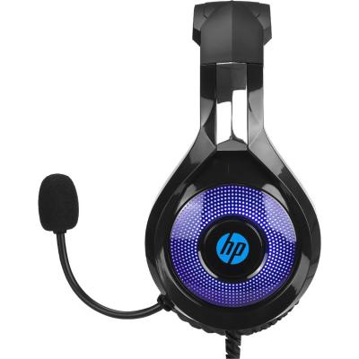 Наушники HP DHE-8010 Gaming Blue LED Black (DHE-8010)