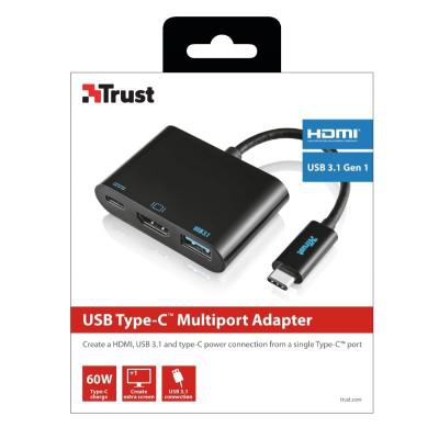 Концентратор Trust USB-C Multiport (21260)