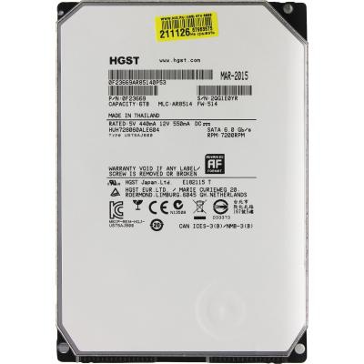 Жесткий диск 3.5' 6TB Hitachi (0F23669 / HUH728060ALE604)