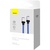 Дата кабель USB-C to USB-C 1.0m CoolPlay Fast Charging 100W blue Baseus (CAKW000203)