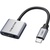 Перехідник USB-C M to 3.5mm F + USB-C F PD60W Cabletime (CA915750)