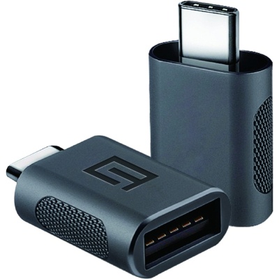 Дата кабель OTG USB-C to USB-A Space Grey Armorstandart (ARM69356)