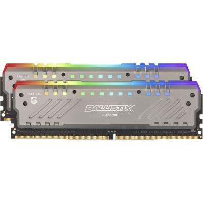 Модуль памяти для компьютера DDR4 16GBB (2x8GB) 3200 MHz Ballistix Tactical Tracer RGB MICRON (BLT2K8G4D32AET4K)