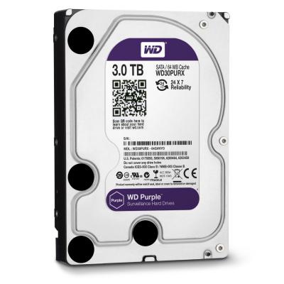 Жорсткий диск 3.5' 3TB WD (WD30PURX)