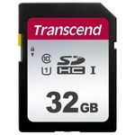Карта пам'яті Transcend 32GB SDHC class 10 UHS-I U1 (TS32GSDC300S)