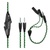 Наушники Gemix X-370 black-green