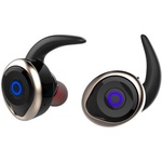 Наушники AWEI T1 Twins Earphones Black-Gold (F_53645)