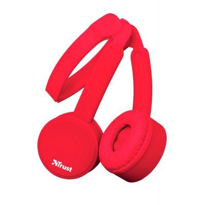 Наушники Trust Nano On-Ear Mic Red (23105)