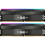 Модуль пам'яті для комп'ютера DDR4 16GB (2x8GB) 3200 MHz XPOWER Zenith RGB Silicon Power (SP016GXLZU320BDD)