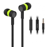 Наушники Celebrat D2 Green + mic + button call answering (53441)