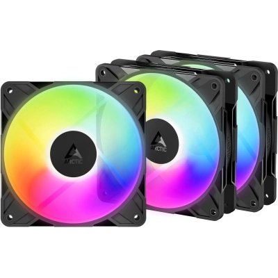 Кулер до корпусу Arctic P12 Pro Reverse A-RGB, 3 Pack (ACFAN00333A)