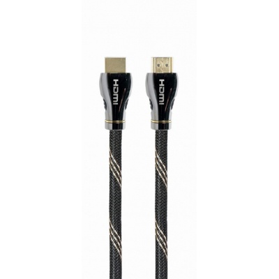 Кабель мультимедійний HDMI to HDMI 1.0m V.2.1 Premium Cablexpert (CCBP-HDMI8K-1M)