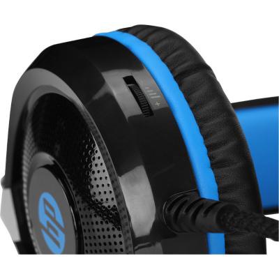 Наушники HP DHE-8010 Gaming Blue LED Black (DHE-8010)