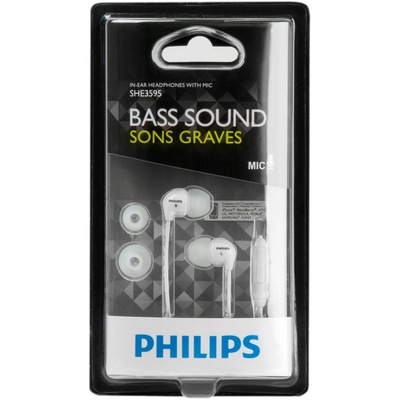 Наушники PHILIPS SHE3595 White (SHE3595WT/00)