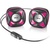 Акустическая система Trust Xilo Compact 2.0 Speaker Set pink (21181)