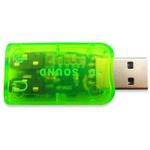 Звуковая плата Dynamode USB 6(5.1) green (USB-SOUNDCARD2.0 green)