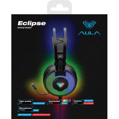 Наушники Aula Eclipse Black (6948391235073)