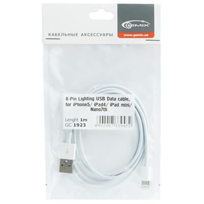Дата кабель USB 2.0 AM to Lightning 1.8m Gemix (GC 1924)