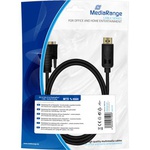 Кабель мультимедийный DVI F to DisplayPort M 2.0m Mediarange (MRCS131)