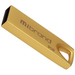 USB флеш накопичувач Mibrand 8GB Taipan Gold USB 2.0 (MI2.0/TA8U2G)