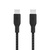 Дата кабель USB-C to USB-C 3.0m 100W black Belkin (CAB014BT3MBK)