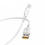 Дата кабель USB 2.0 AM to USB-C 1.0m 2.4A silicone white Denmen (DM-D06T-WH)