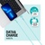 Дата кабель USB 2.0 AM to Micro 5P 1.2m AL-CBCOLOR-M1MT Mint ACCLAB (1283126518140)