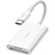 Зчитувач флеш-карт UGREEN USB-C 3.1 to TF/SD CM265 White (35506)