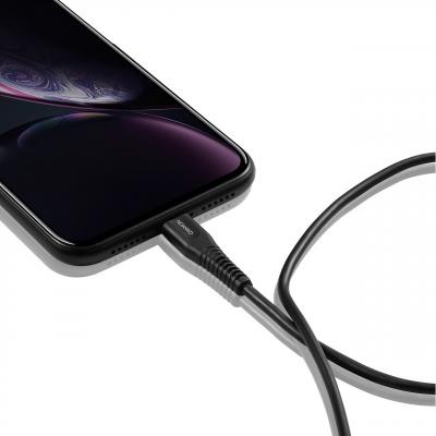 Дата кабель USB-C to Lightning 1.2m MFI Black Canyon (CNS-MFIC4B)