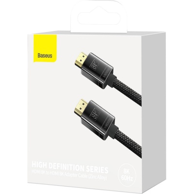 Кабель мультимедийный HDMI to HDMI 3.0m V2.1 Baseus (WKGQ000201)