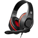 Наушники Defender Tune 130 Black-Red (63130)