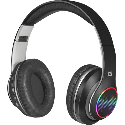 Навушники Defender FreeMotion B545 Bluetooth LED Black (63545)