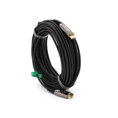 Кабель мультимедійний HDMI M to HDMI M 20.0m V2.0 4K UHD black VEGGIEG (YT-HDMI(M)/(M)HA-20/19719)