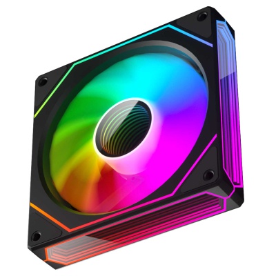 Кулер до корпусу Zezzio PRISM 6 Pro ARGB Black Reverse