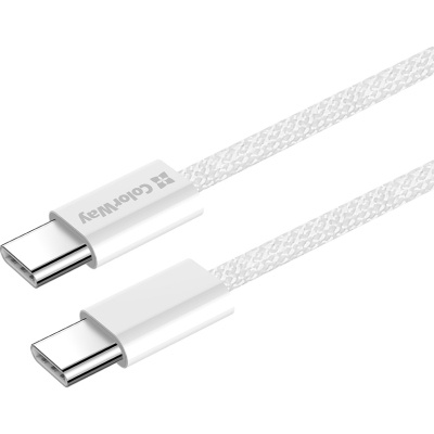 Дата кабель USB-C to USB-C 1.0m 60W 3.0А grey ColorWay (CW-CBPDCC061-GR)