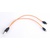 Дата кабель USB 2.0 AM to 2xMicro 5P orange ColorWay (CW-CMU2-OR)