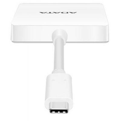 Концентратор ADATA Type-C to 2xUSB3.1/Type-C/HDMI (ACH3PL-HUB-CWH)