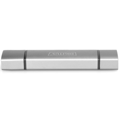 Зчитувач флеш-карт Digitus USB-C/USB 3.0 SD/MicroSD (DA-70886)