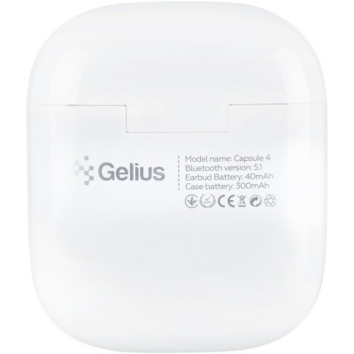 Навушники Gelius Pro Capsule 4 GP-TWS-004i White (00000089892)