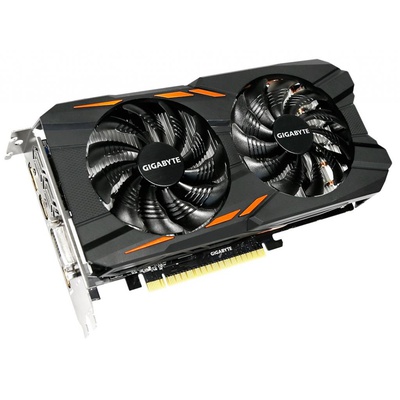 Видеокарта GIGABYTE GeForce GTX1050 2048Mb WINDFORCE 2X (GV-N1050WF2-2GD)