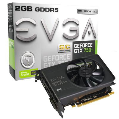 Видеокарта EVGA GeForce GTX750 Ti 2048Mb Superclocked (02G-P4-3753-KR)