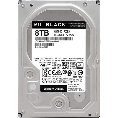 Жесткий диск 3.5' 8TB WD (WD8001FZBX)