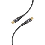 Дата кабель USB-C to USB-C lucidline-cc200.black Promate (lucidline-cc200.black)