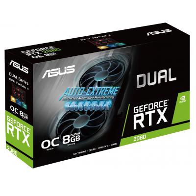 Видеокарта ASUS GeForce RTX2080 SUPER 8192Mb DUAL OC EVO (DUAL-RTX2080S-O8G-EVO)