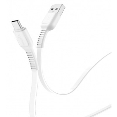 Дата кабель USB 2.0 AM to Type-C 1.2m White T-Phox (T-C802 white)
